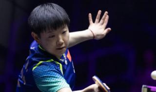 孙颖莎夺得女单冠军